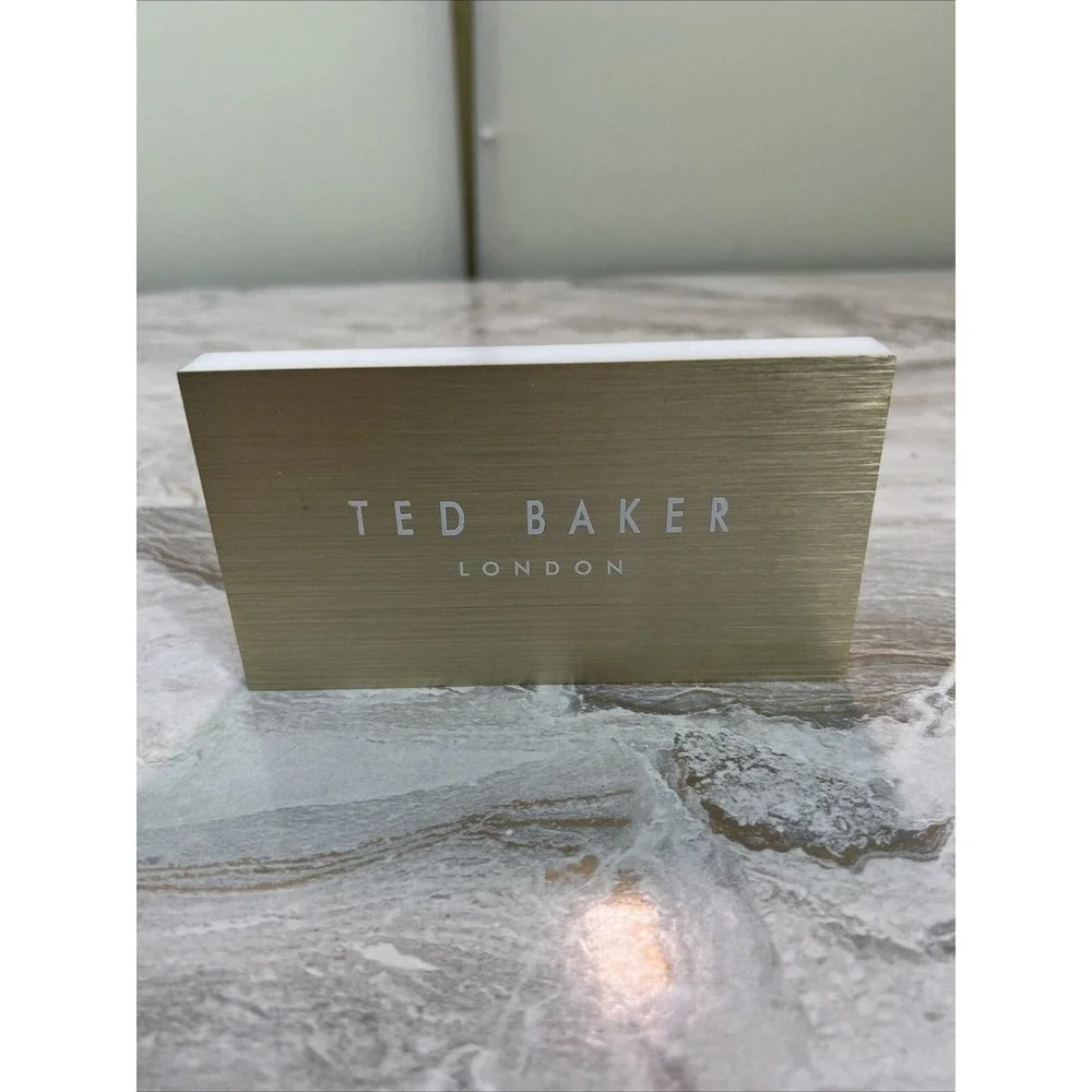 Ted‎ Baker London Store Display White And Gold